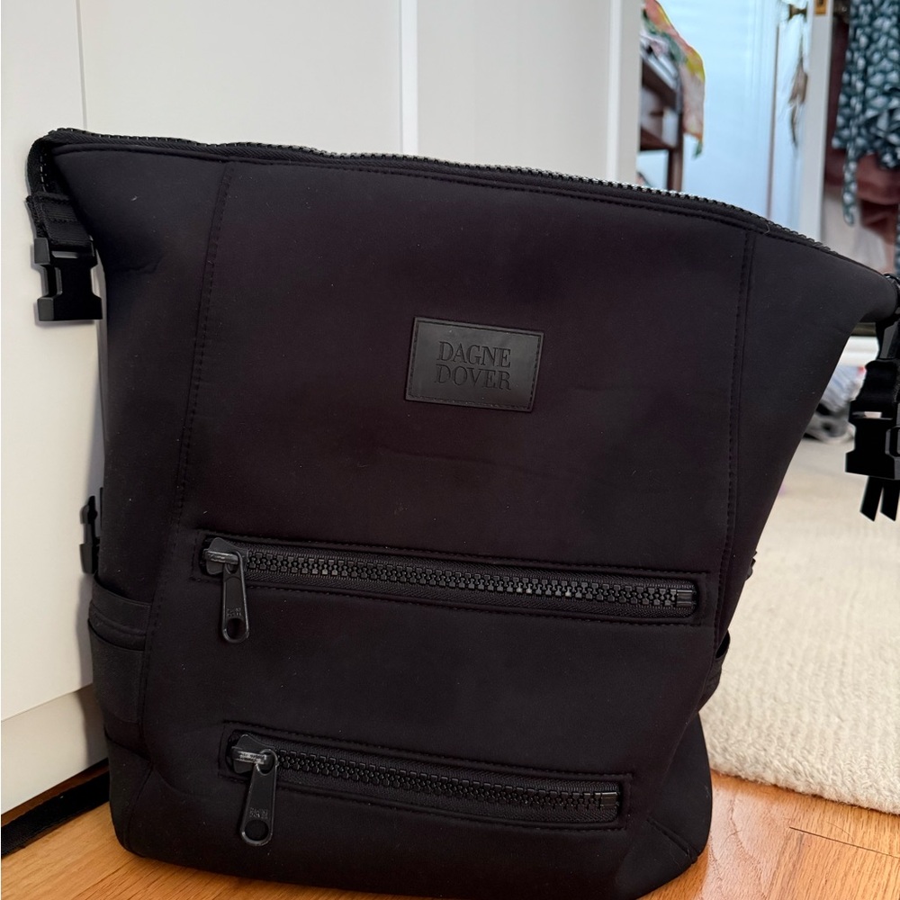 Dagne Dover Med Indi neoprene black diaper Backpack